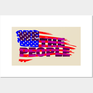 USA FLAG 3 Posters and Art